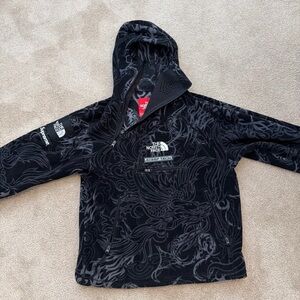 The North Face Black Patterned Puffer Jacket